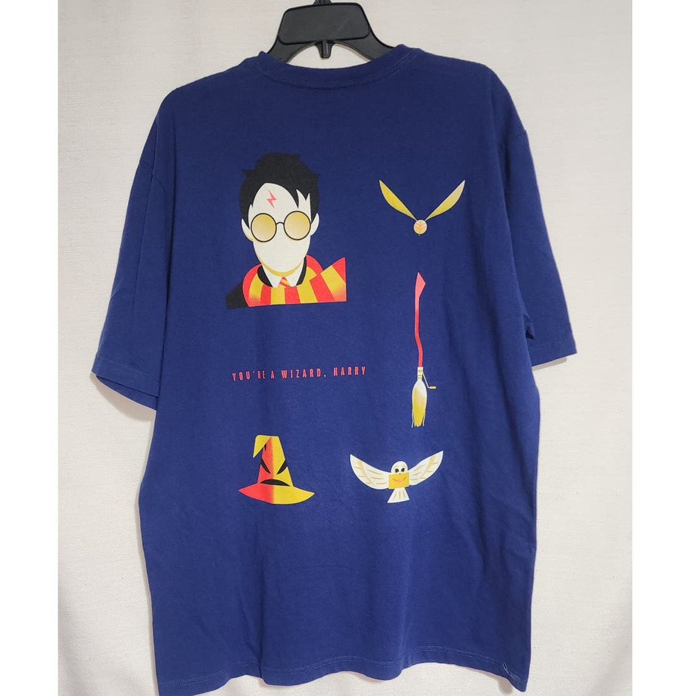 Harry Potter shirt men Large- First picture is the back of shirt
